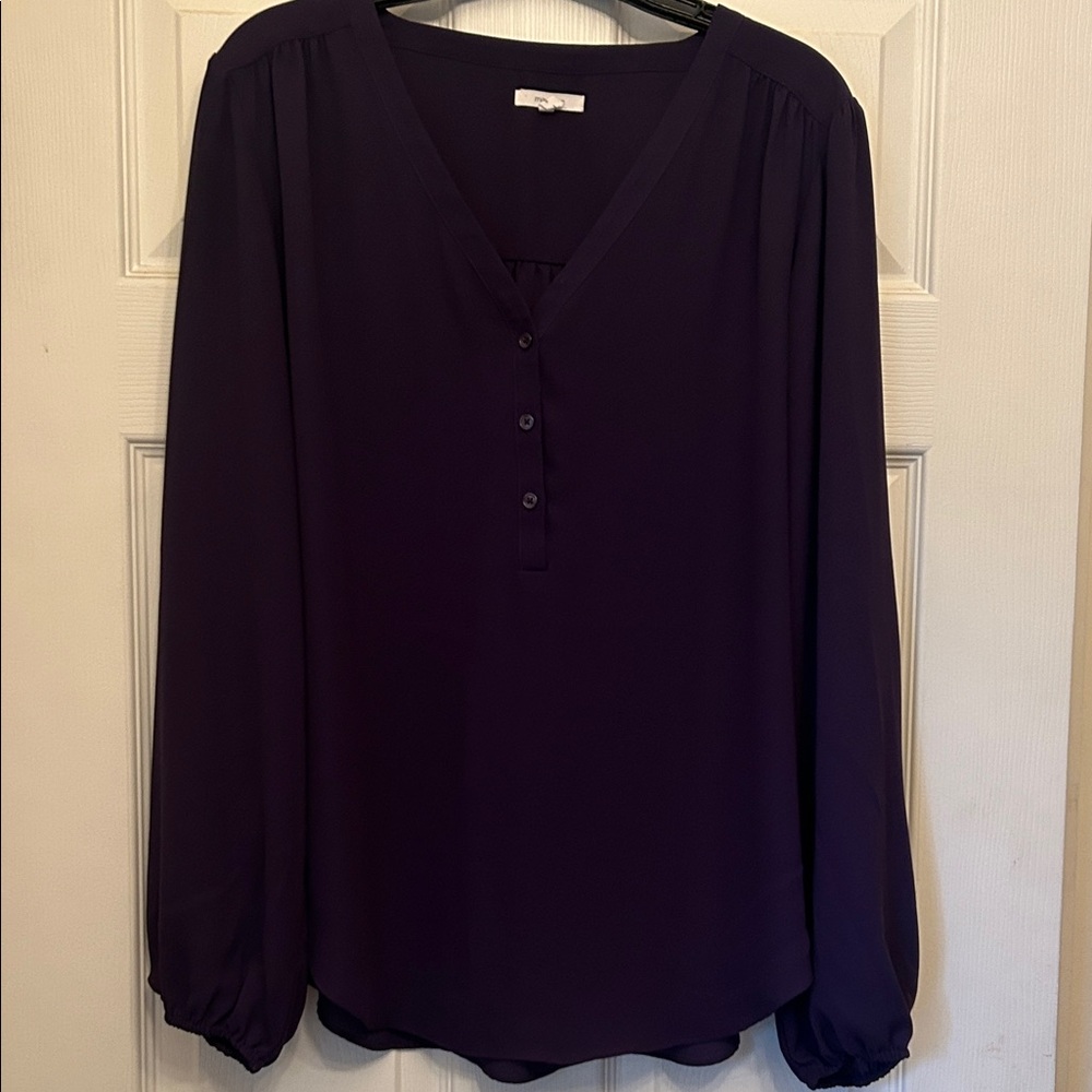 Elegant Purple Women's Top